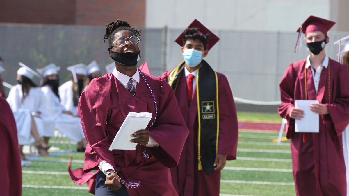 Toms River High School South graduation ceremony