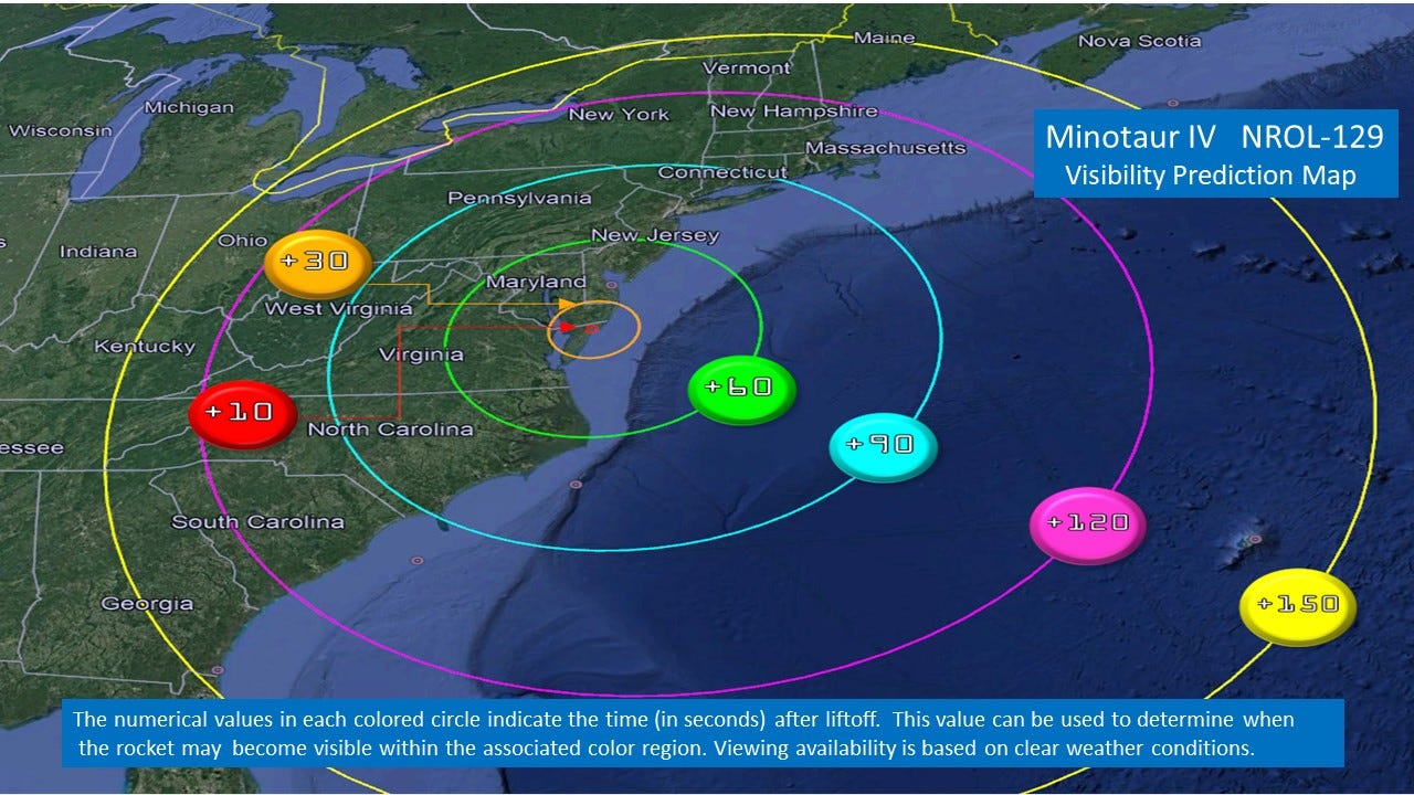 wallops island rocket launch