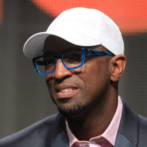 Actor Rickey Smiley speaks at the "The Rickey Smil