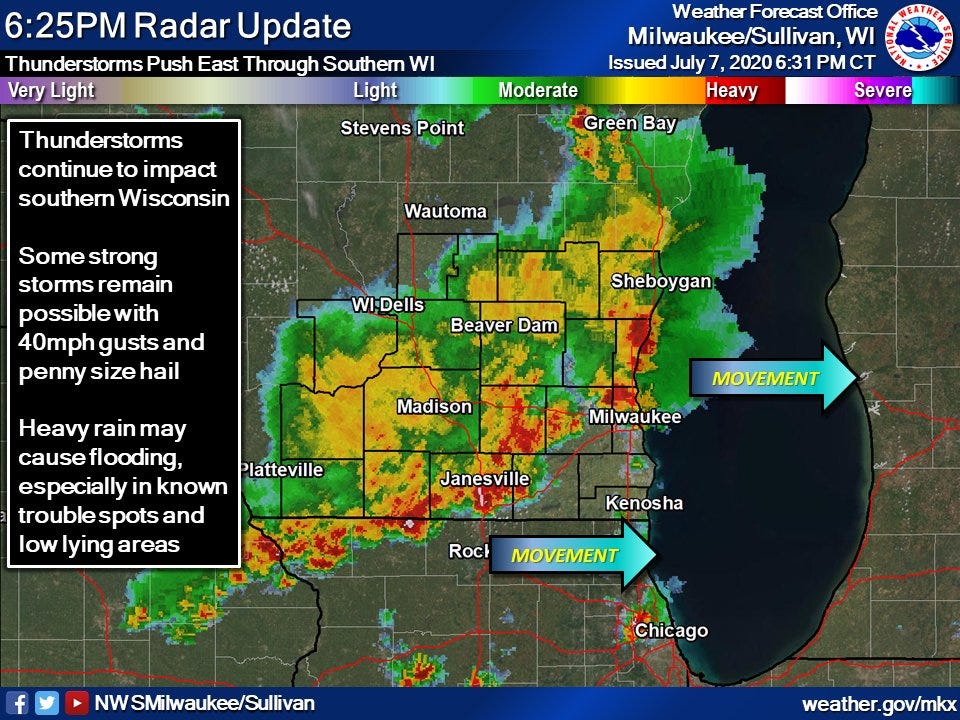 Wisconsin weather: Power outages in Milwaukee area from thunderstorms