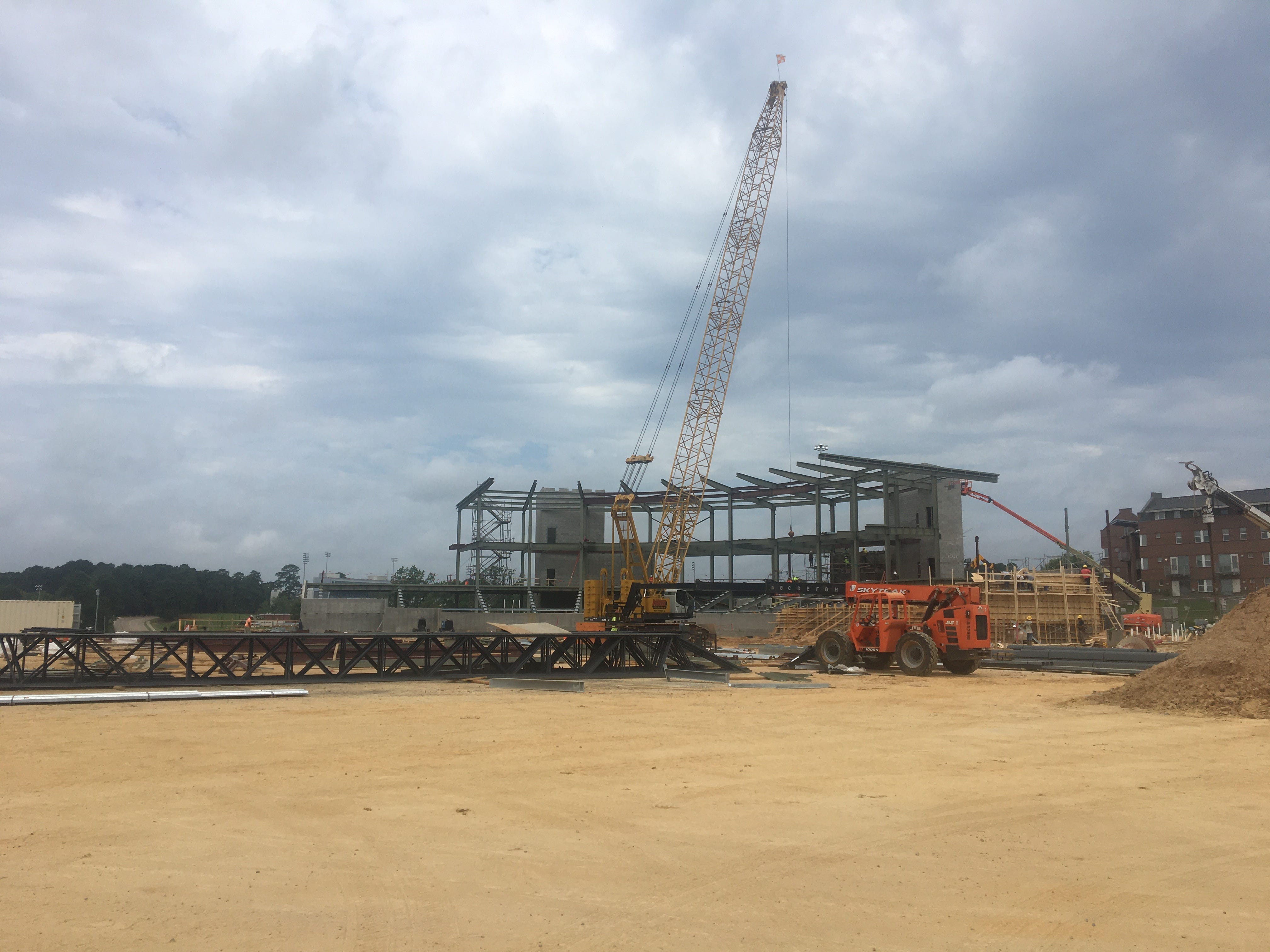 La Tech S New Baseball Stadium On Time Softball Soccer Behind