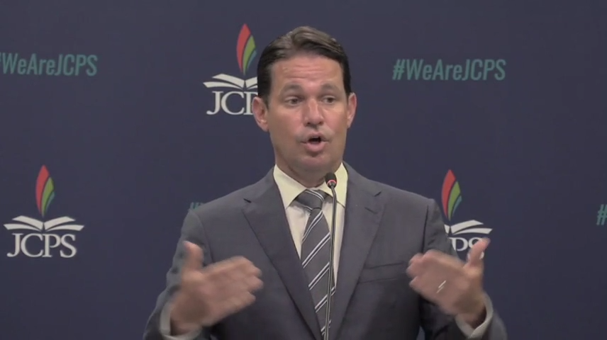 JCPS Superintendent Marty Pollio Announces District's Reopening Plan