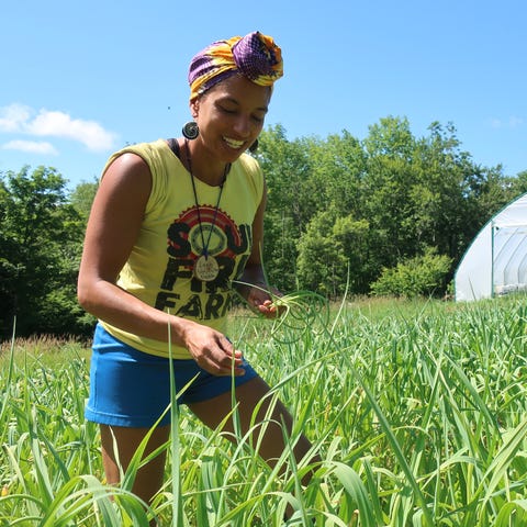 Leah Penniman owns and operates Soul Fire Farm in 