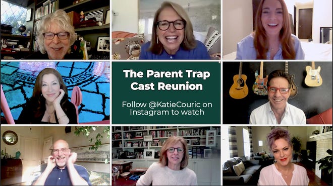 Lindsay Lohan Reunites With Parent Trap Cast Over Video Chat