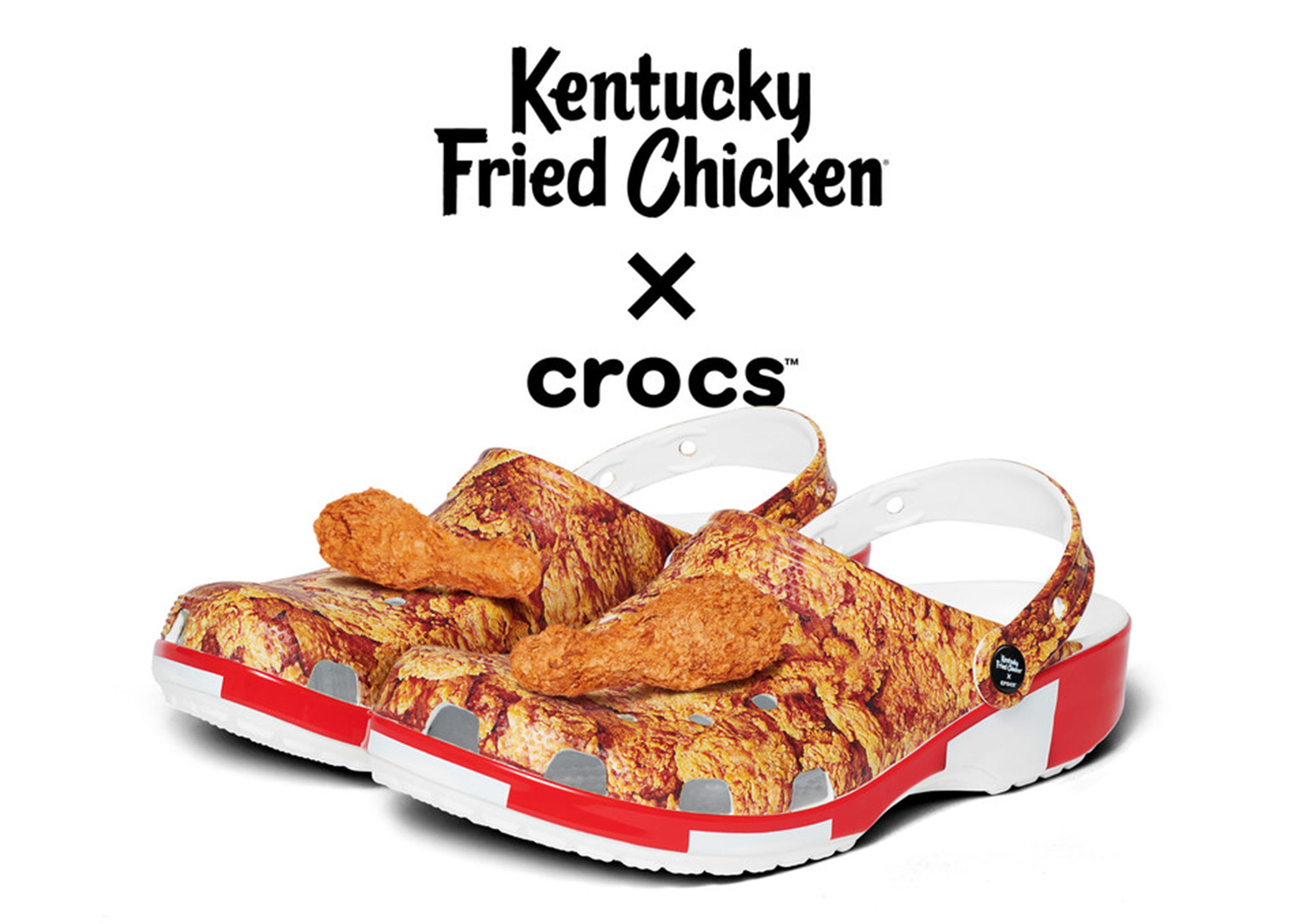 Crocs' new KFC shoe lets people 'wear a bucket of chicken'
