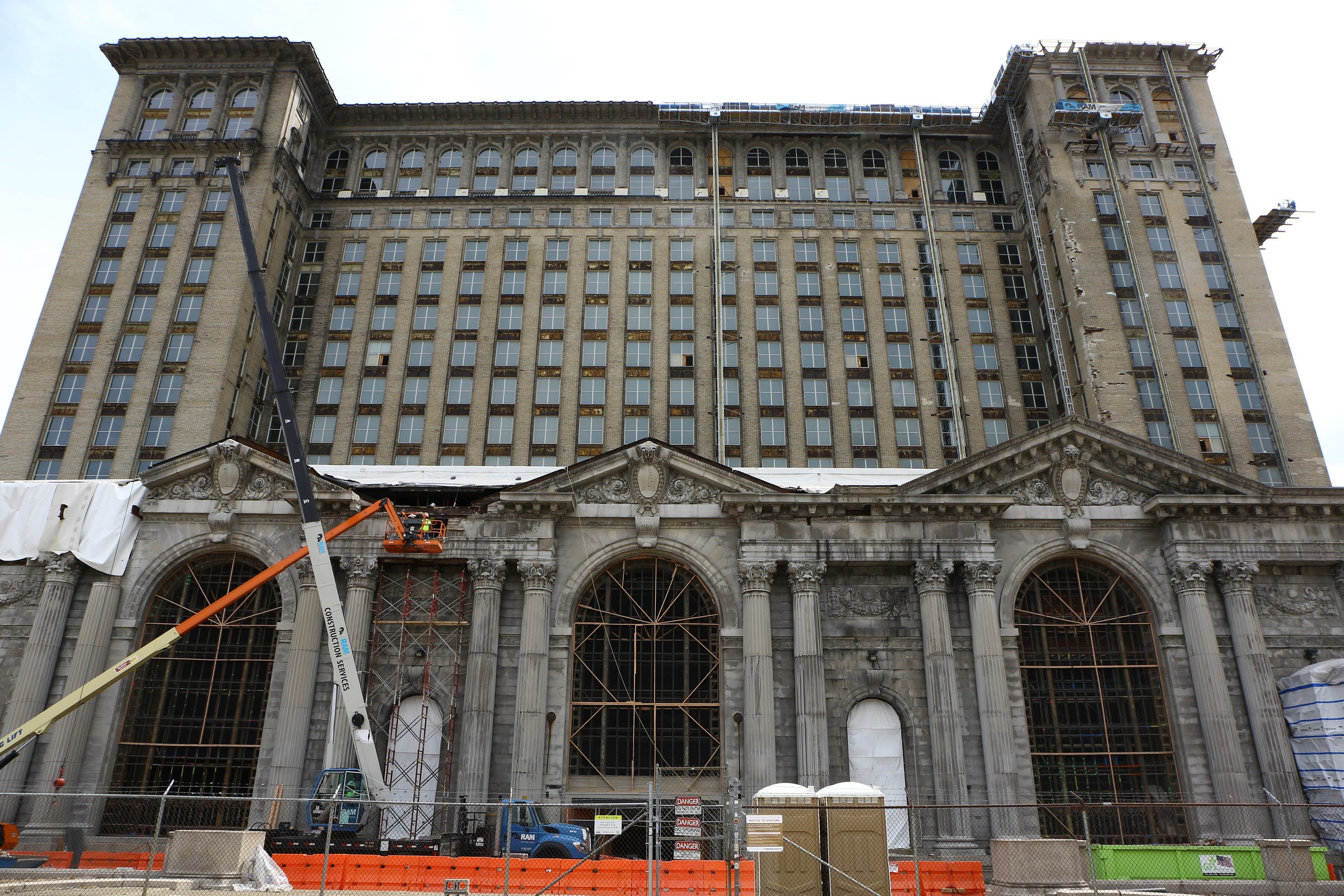 Detroit Train Station Ford Continues Renovation Despite Coronavirus   0e157ea1 6fad 43ba Ad2d 10fdf54dd180 0684 