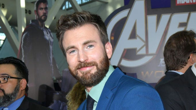 Chris Evans Goes For A Positive Message After Accidental Nude Selfie