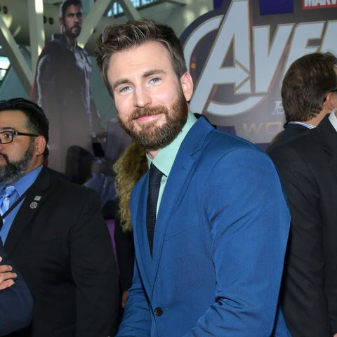 Chris Evans, seen here at the 2019 world premiere 