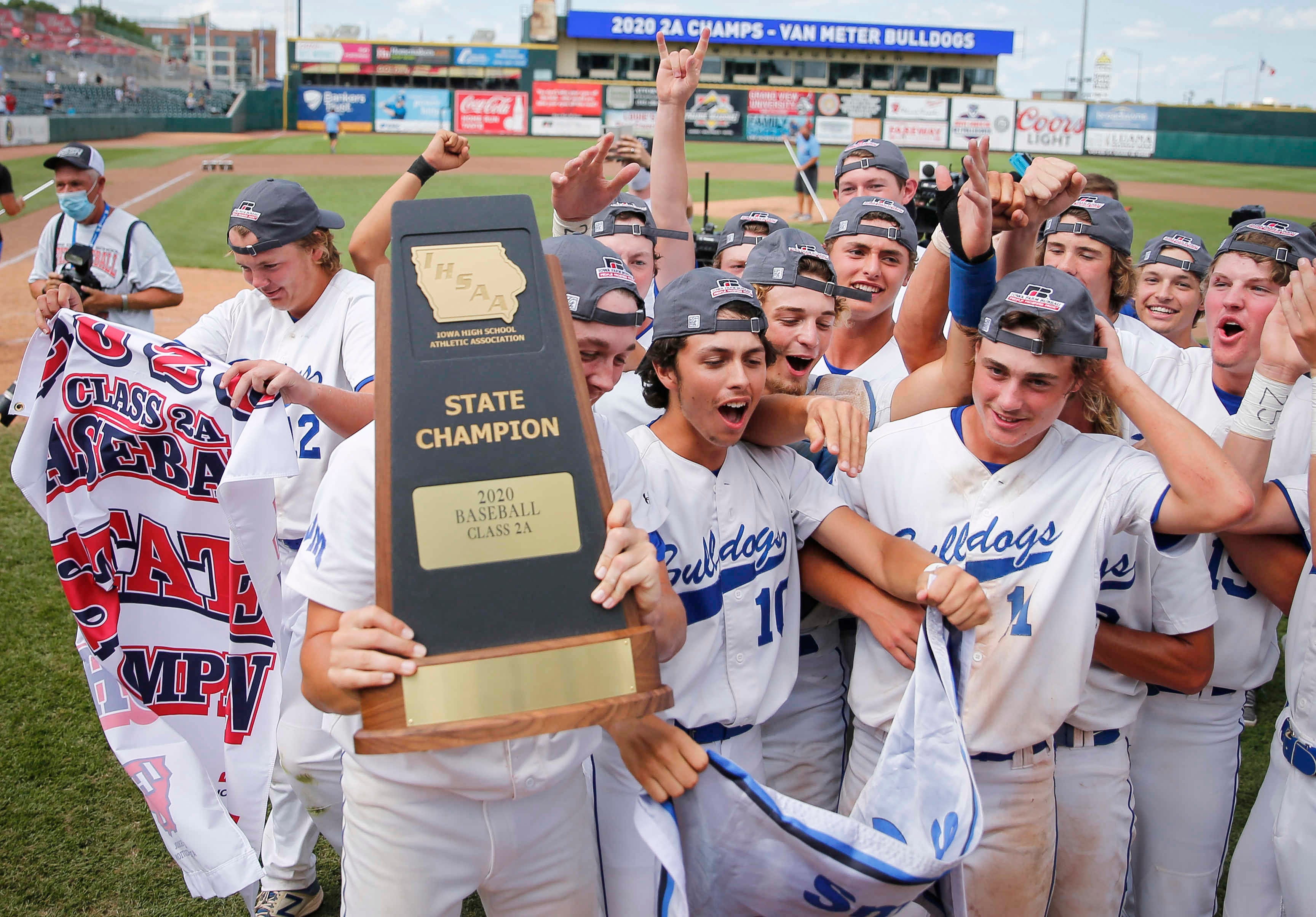 Iowa State Baseball: Van Meter Downs Des Moines Christian For 2A Title