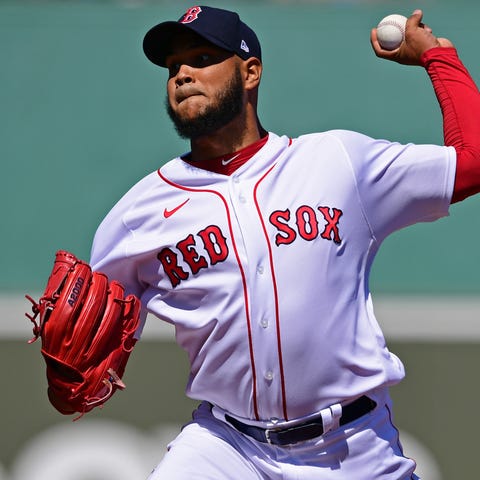 Red Sox starting pitcher Eduardo Rodriguez will mi