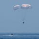 SpaceX's Crew Dragon capsule splashes down in the Gulf of Mexico on Sunday, Aug. 2, 2020, with astronauts Bob Behnken and Doug Hurley to wrap up the company's roughly two-month Demo-2 mission.