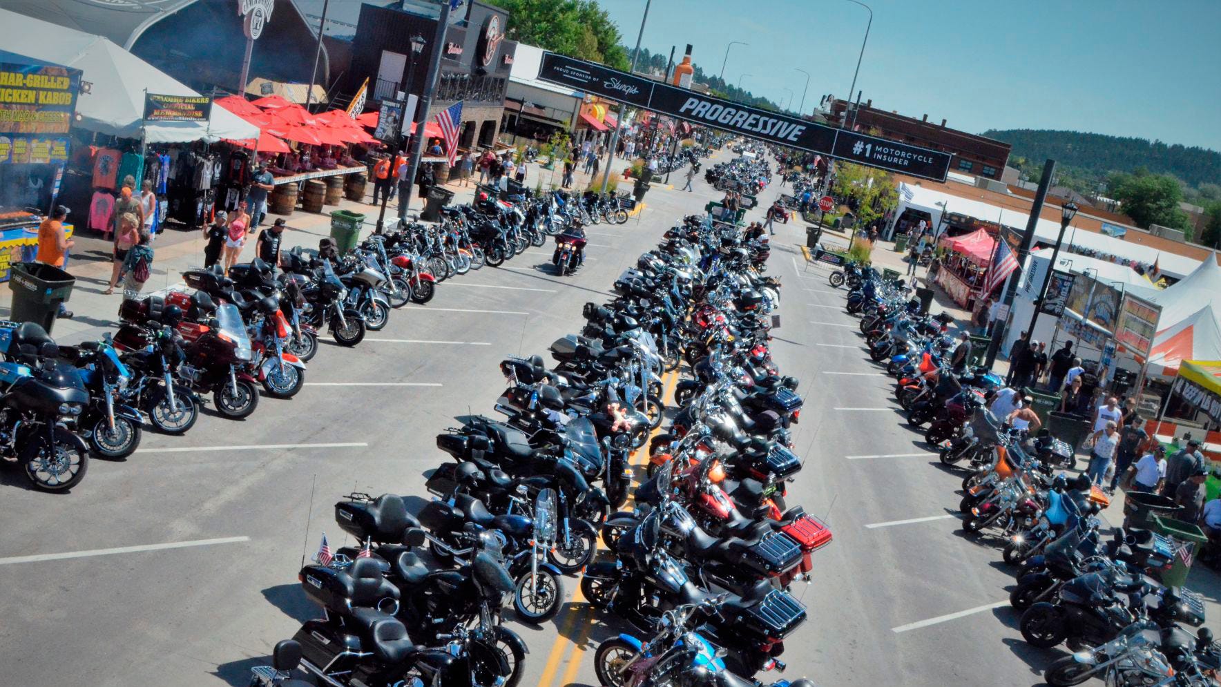 Sturgis Rally crashes, crime Eight injured in crashes Tuesday