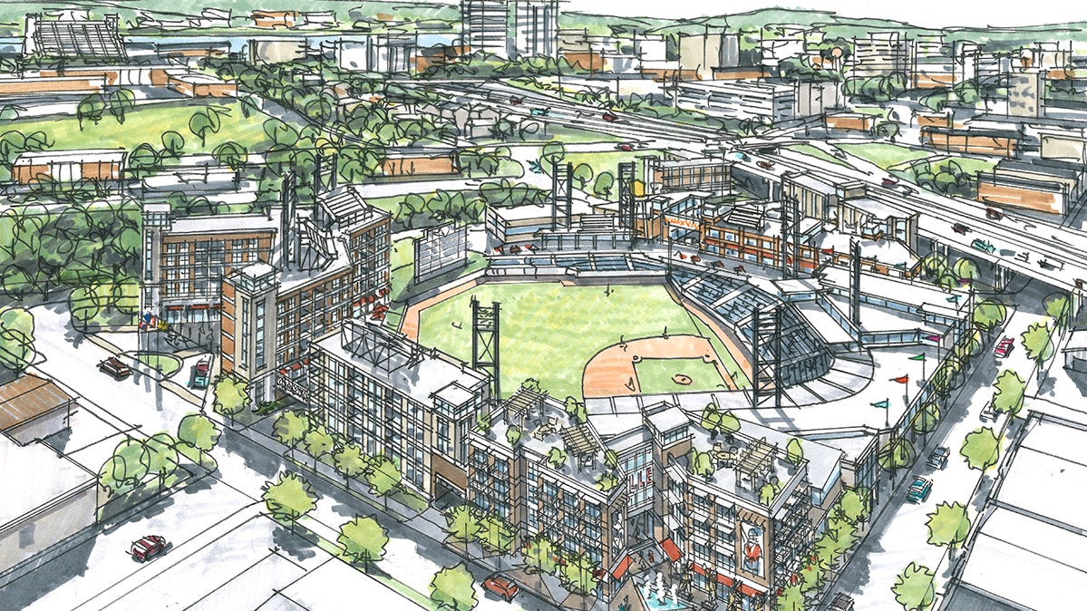Gov. Bill Lee pitches 13.5 million for Smokies stadium in Old City