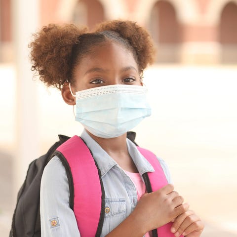 Student with Mask