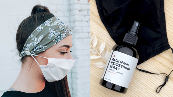 Download 15 Products That Solve Common Problems When Wearing A Face Mask PSD Mockup Templates