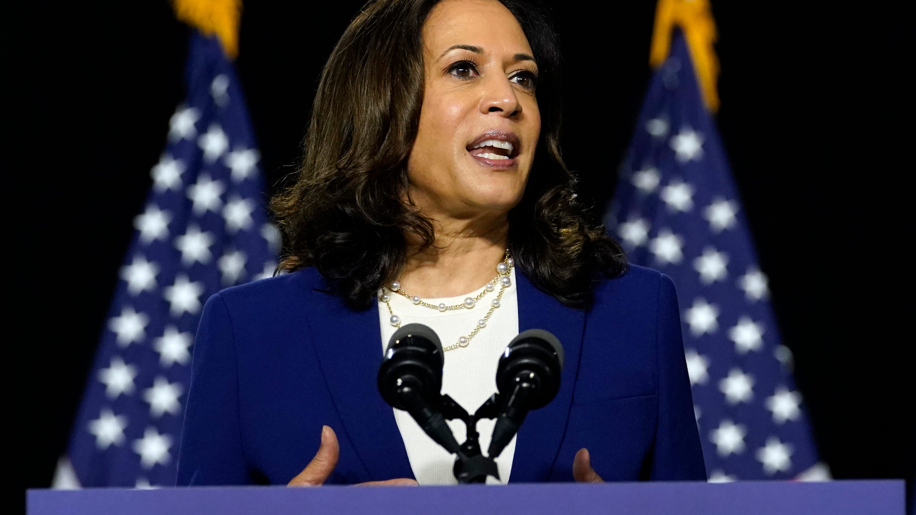 Kamala Harris Boosts Bidens Outreach To Black Voters In 2020 Election