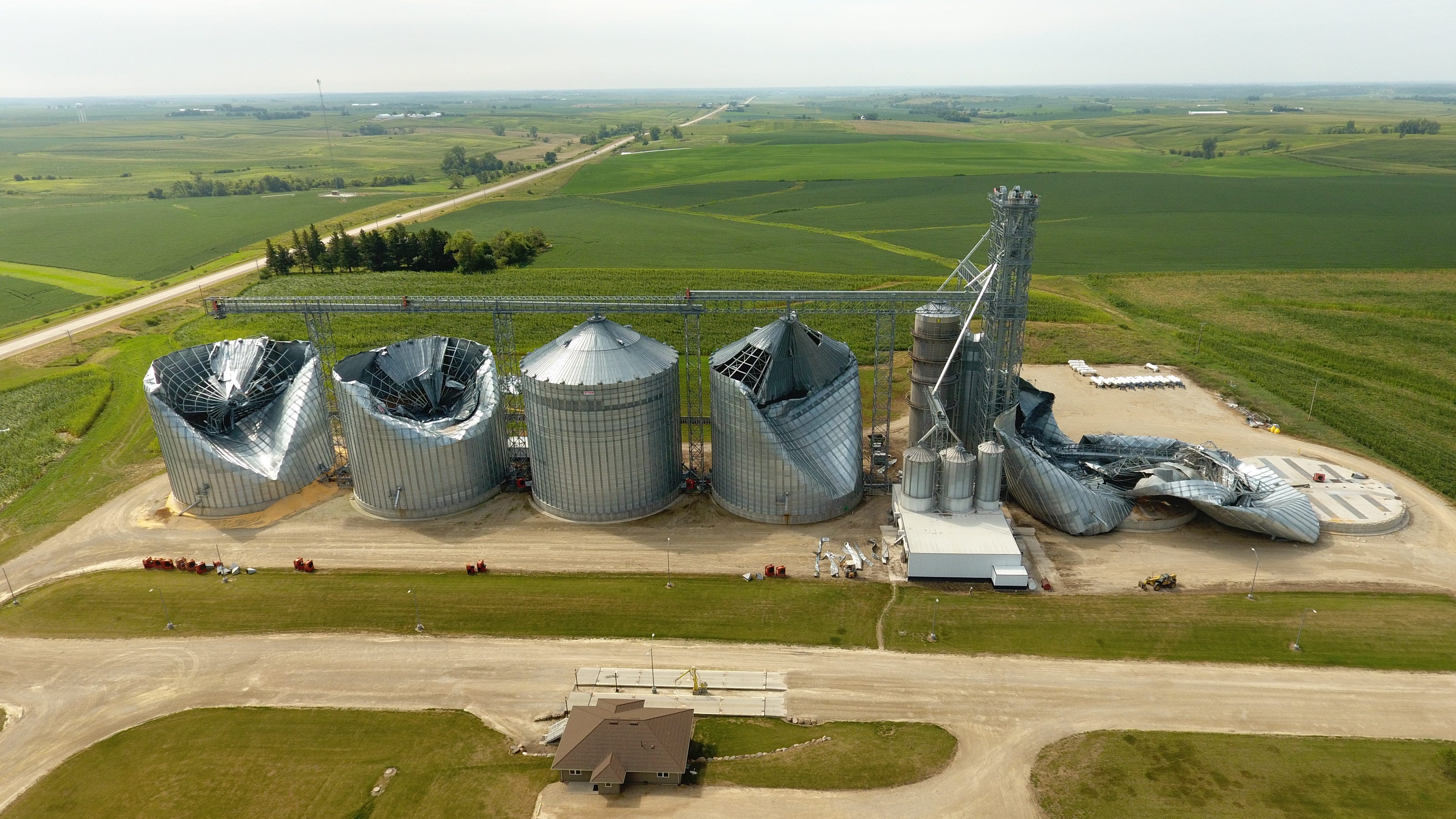 Estimate of Iowa crops hit in derecho climbs to 14 million acres