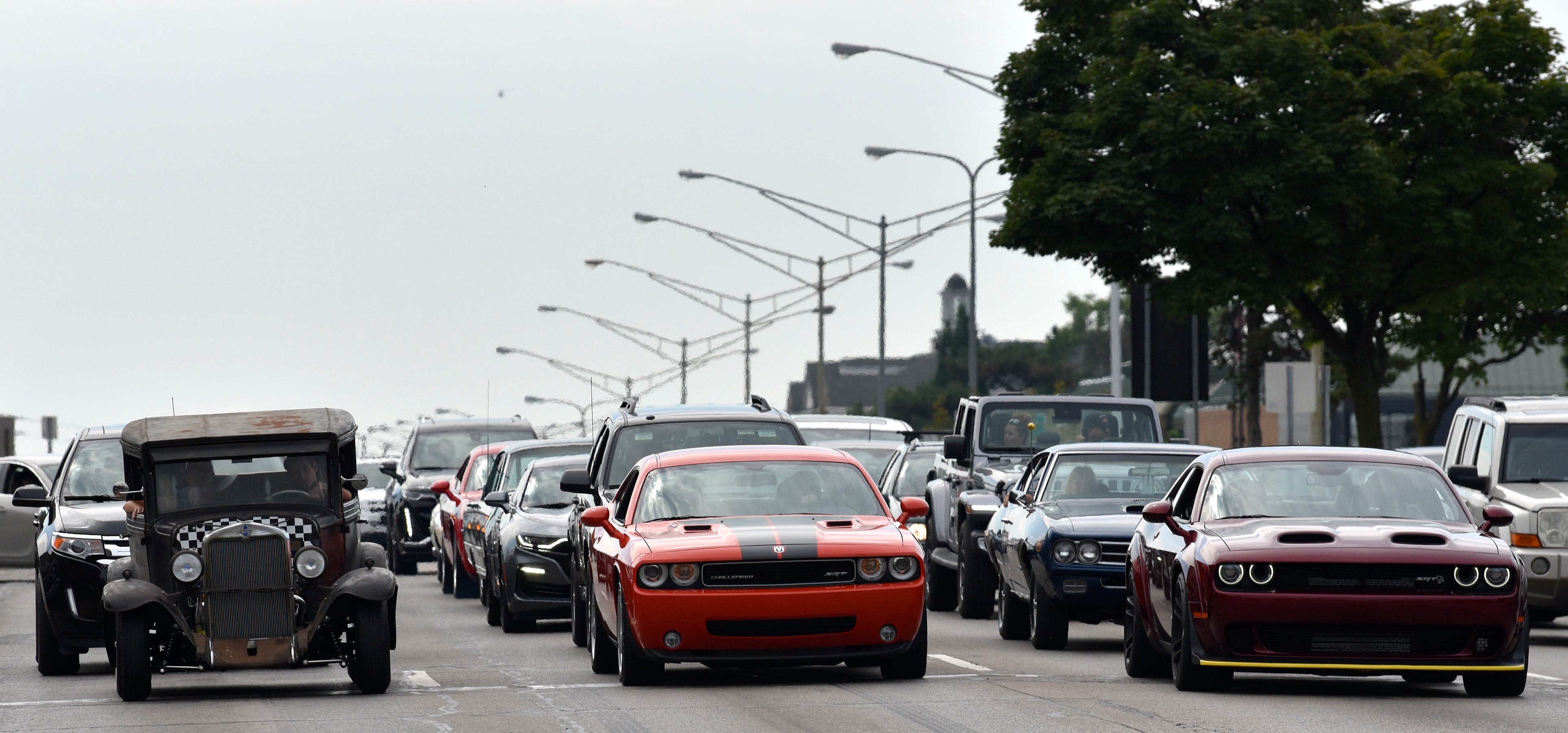 car cruise in detroit