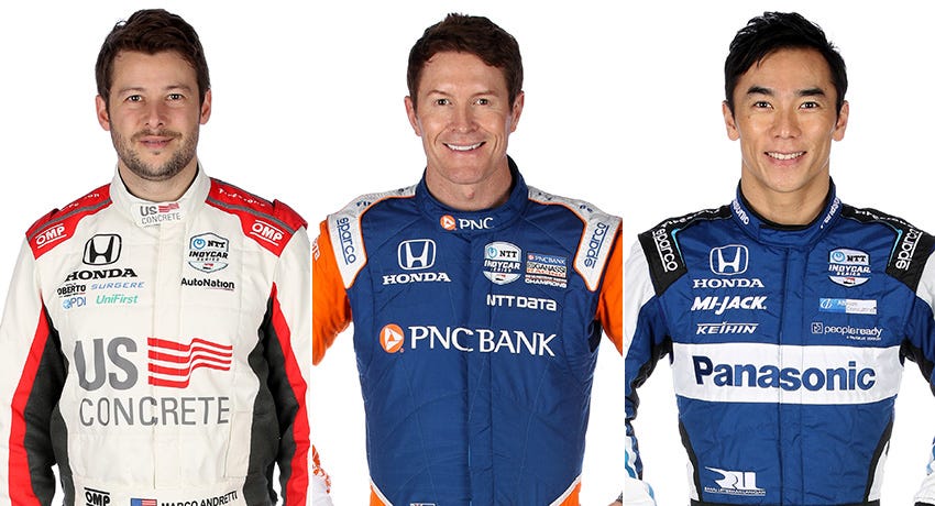 indy 500 driver lineup 2020