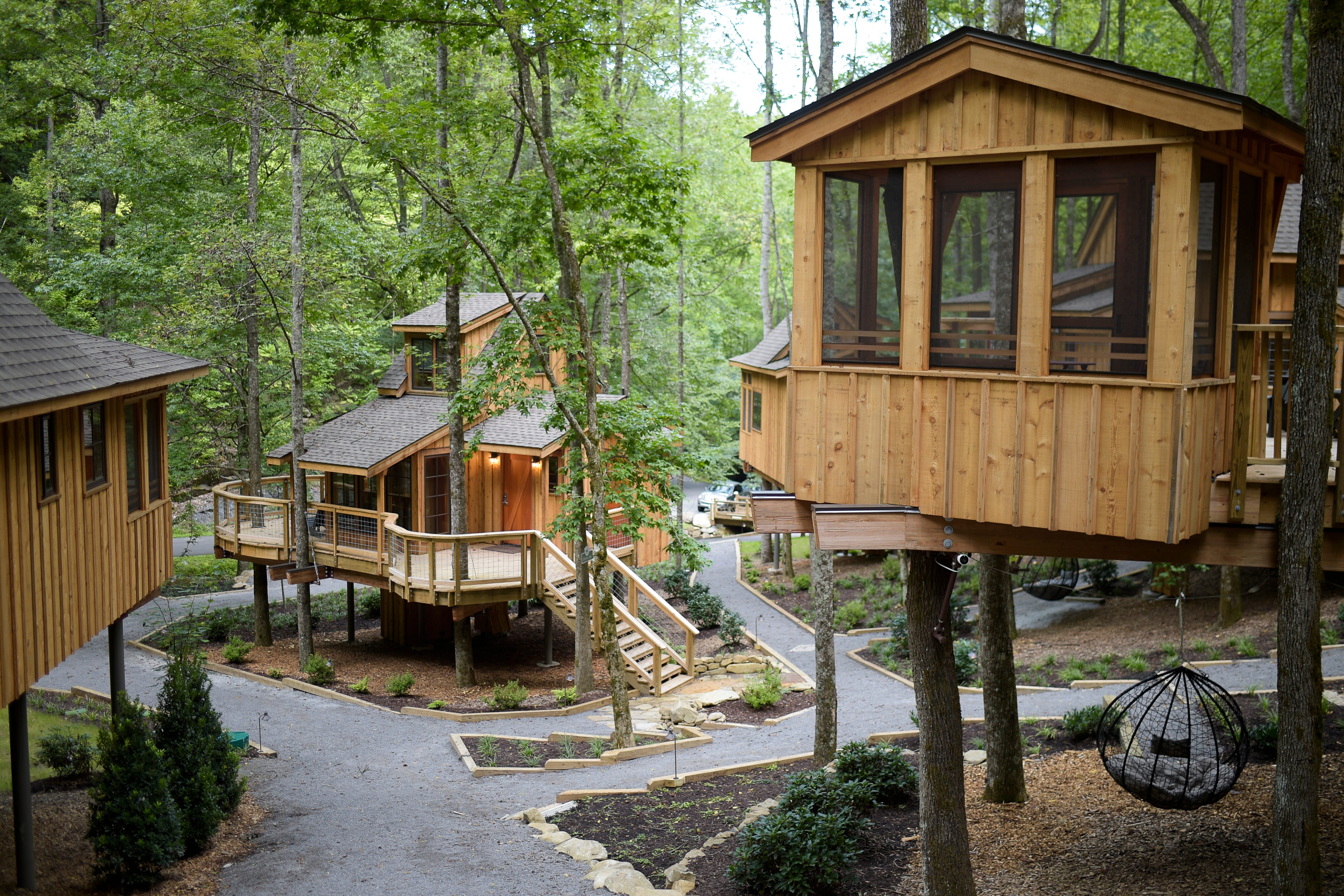 Treehouse Grove In Gatlinburg Lets Guests Rent A Luxury Treehouses