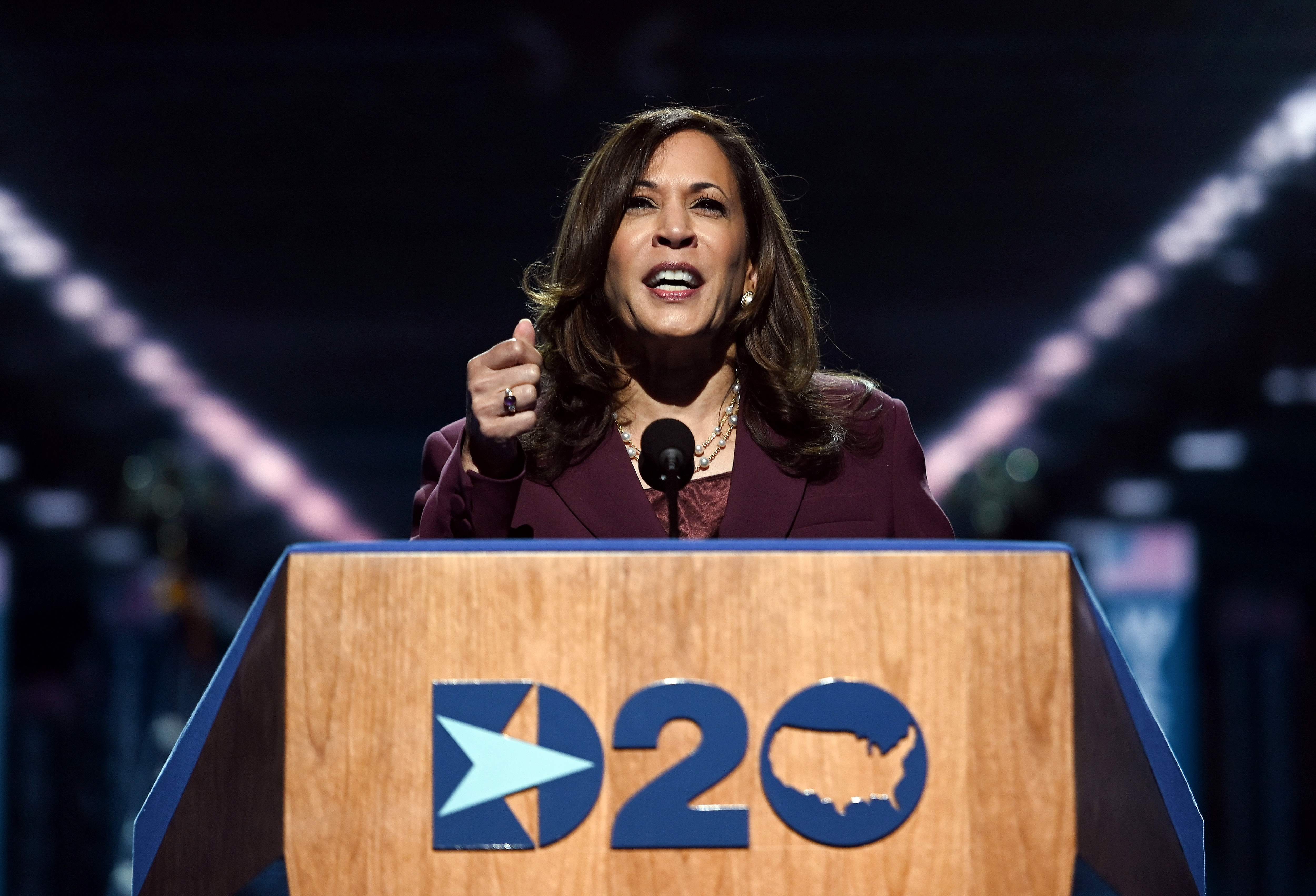 Kamala Harris Makes History In DNC Vice Presidential Acceptance Speech