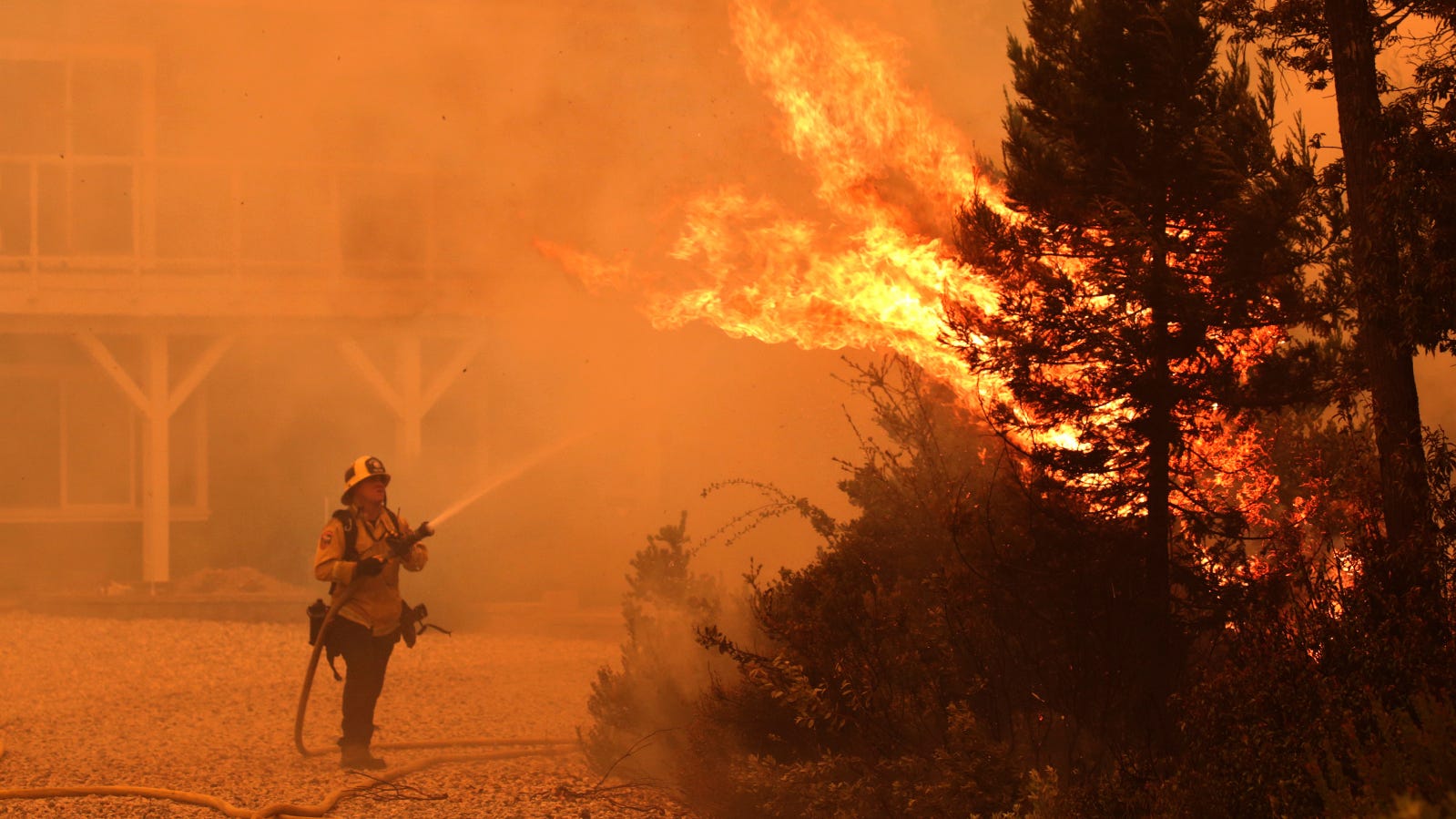 fires in california