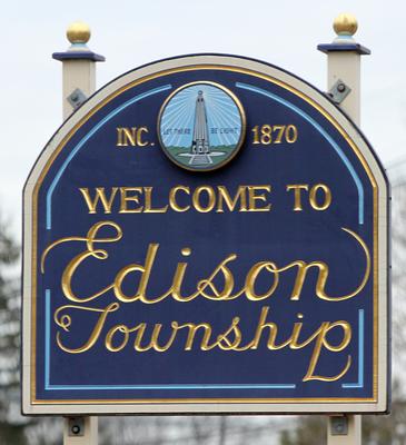 edison township contact number