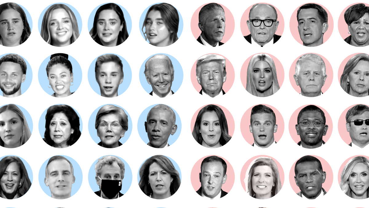 RNC How the 2020 convention's speakers differed from the DNC's