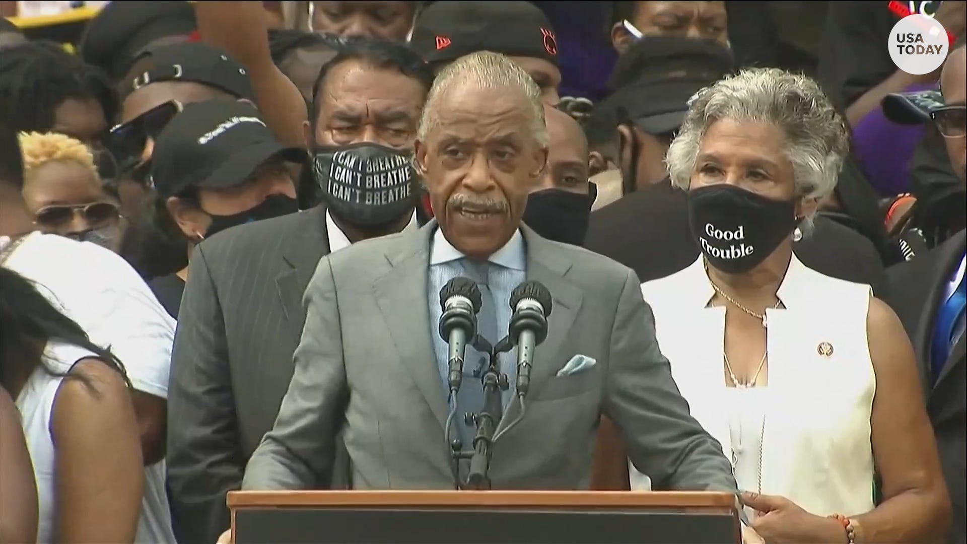 March on Washington Rev. Al Sharpton on saying 'Black lives matter'