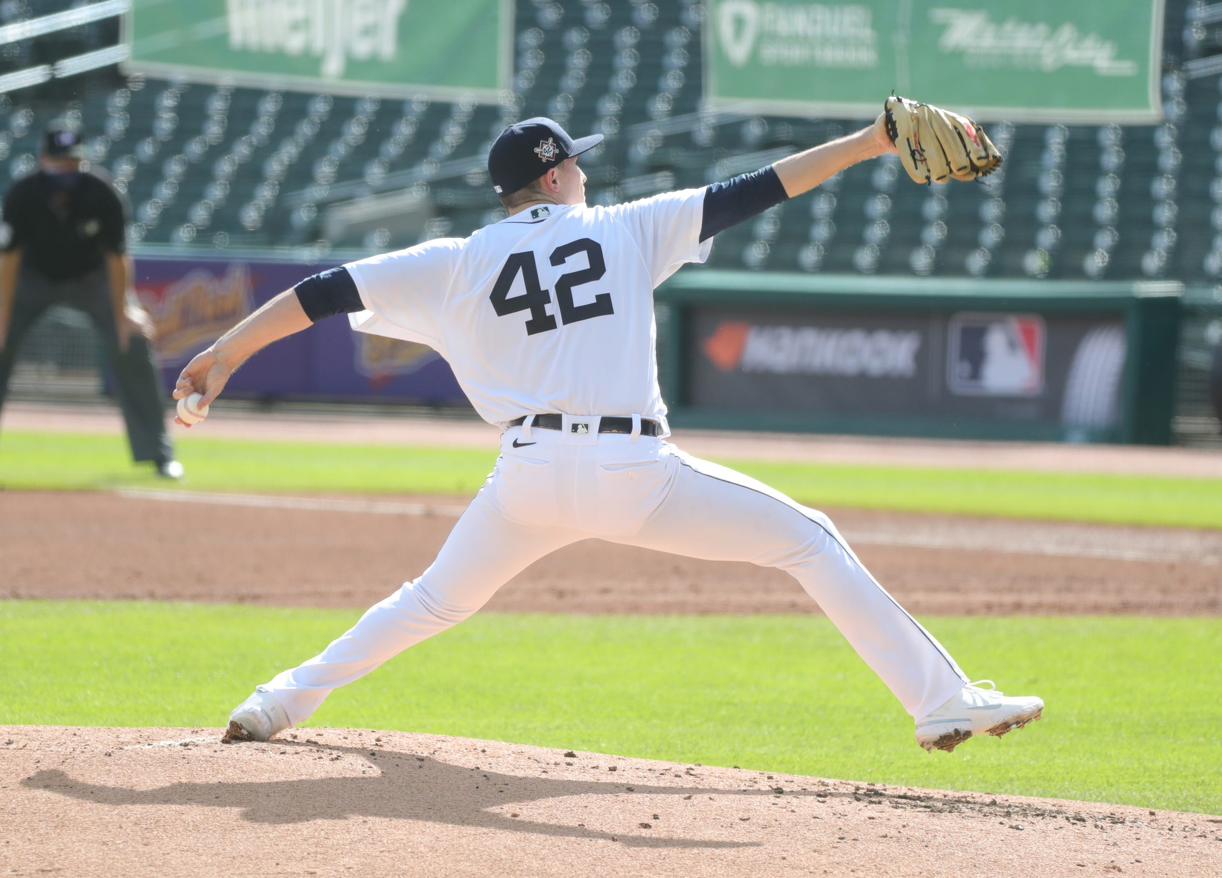 Detroit Tigers Celebrate Tarik Skubal's First MLB Win With Beer Shower