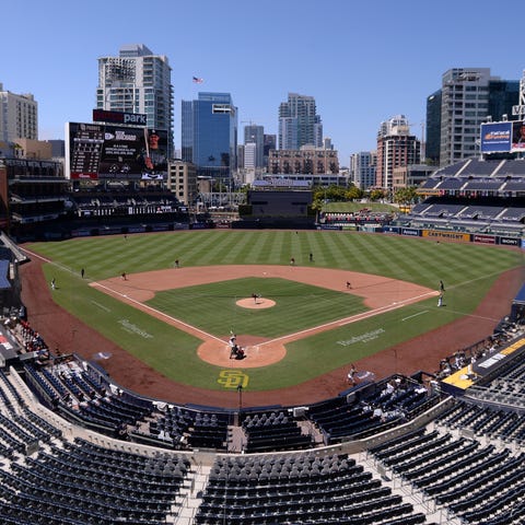 Petco Park, the San Diego Padres' home ballpark.