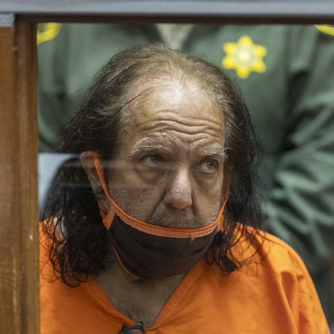 Ron Jeremy at arraignment on rape and sexual assau