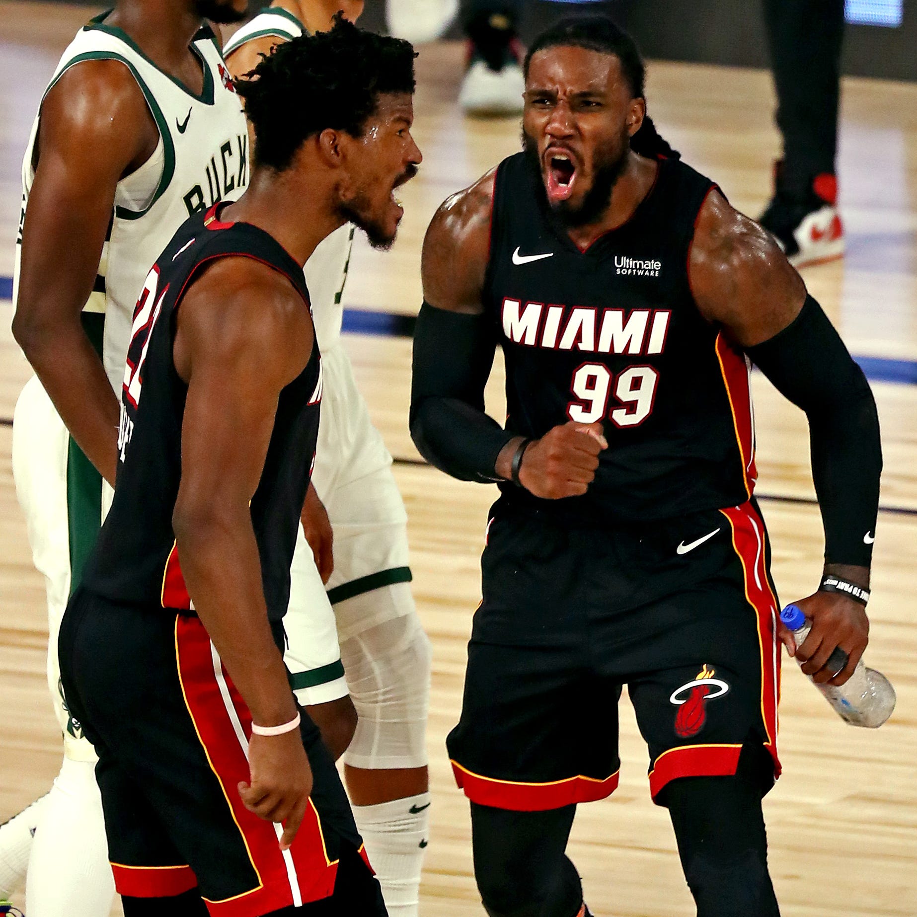 Heat Shock Bucks Again To Take Commanding 3 0 Series Lead