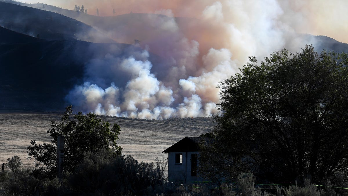 Pacific Northwest wildfires force evacuations