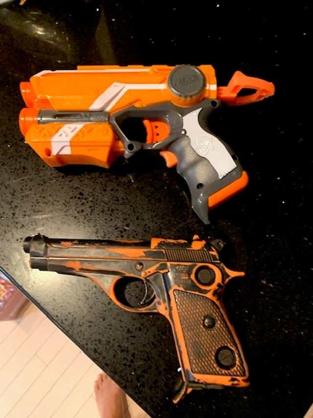 Nerf Dart Porn - Edgewater police called after student had Nerf gun during Zoom class