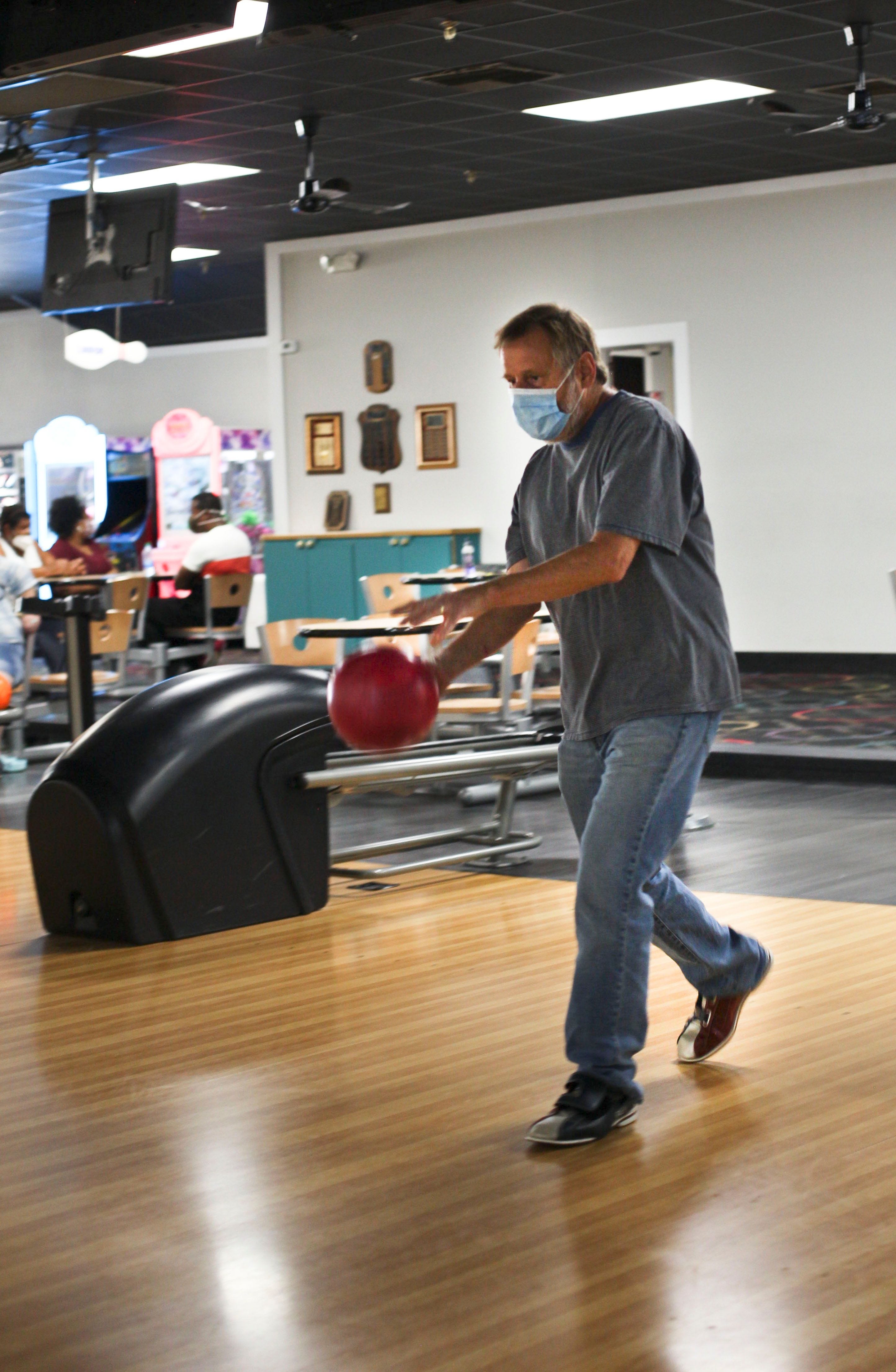 Bowling alleys have reopened for 