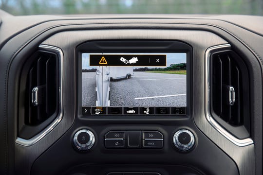 The 2021 GMC Sierra will have new technology called the jack-knife alert on it. It tracks the position of the trailer in relation to the pickup. If the front of the trailer approaches the rear of the pickup, an alert is displayed that there could be a jack-knife situation.