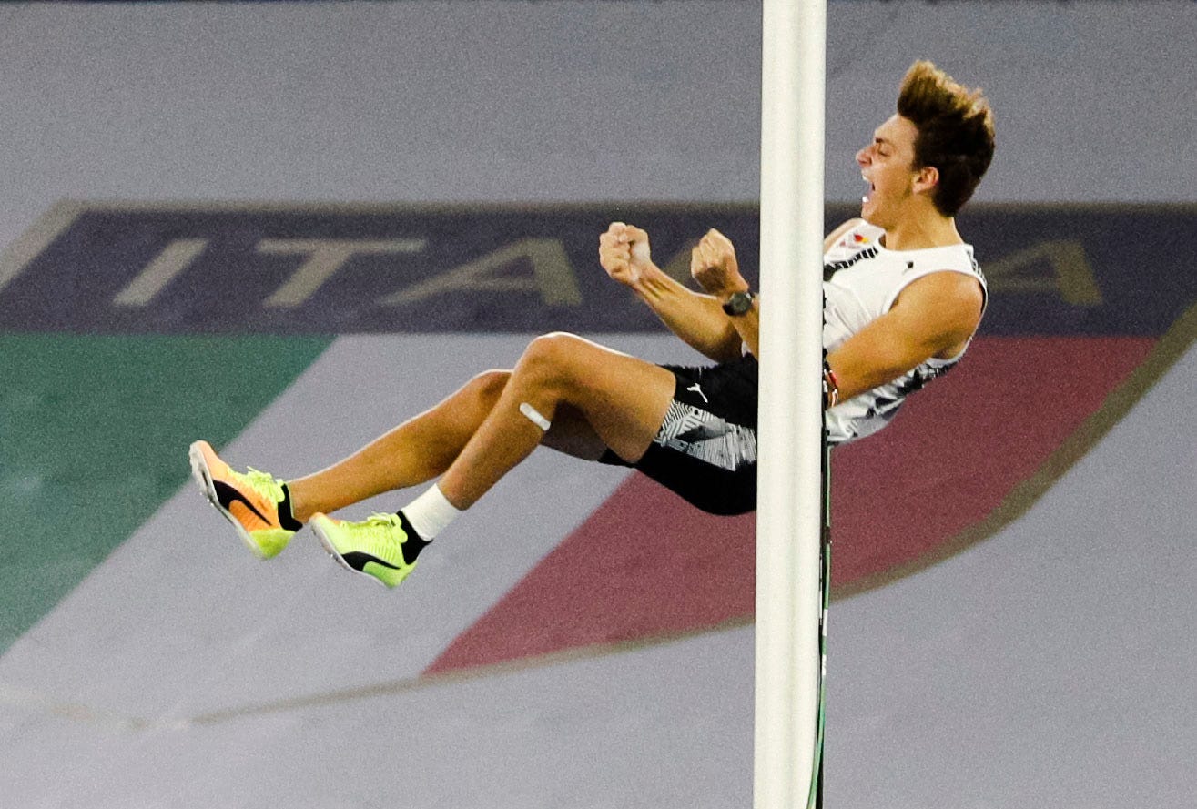 Mondo Duplantis Breaks Outdoor Pole Vault World Record