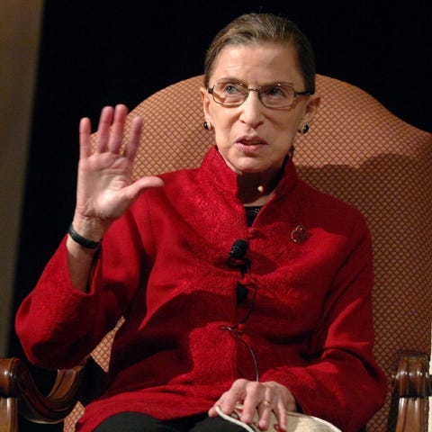 Justice Ruth Bader Ginsburg, the first Jewish woma