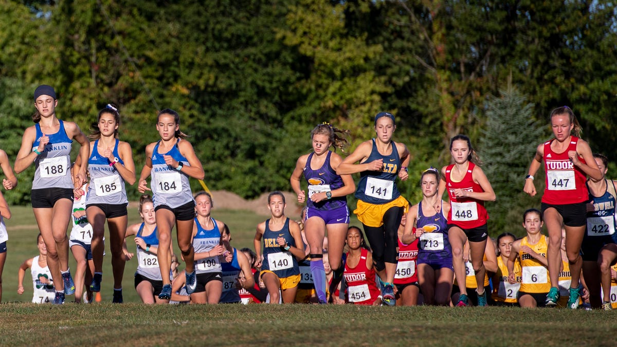 Indiana high school cross country Riverview Health Invitational photos