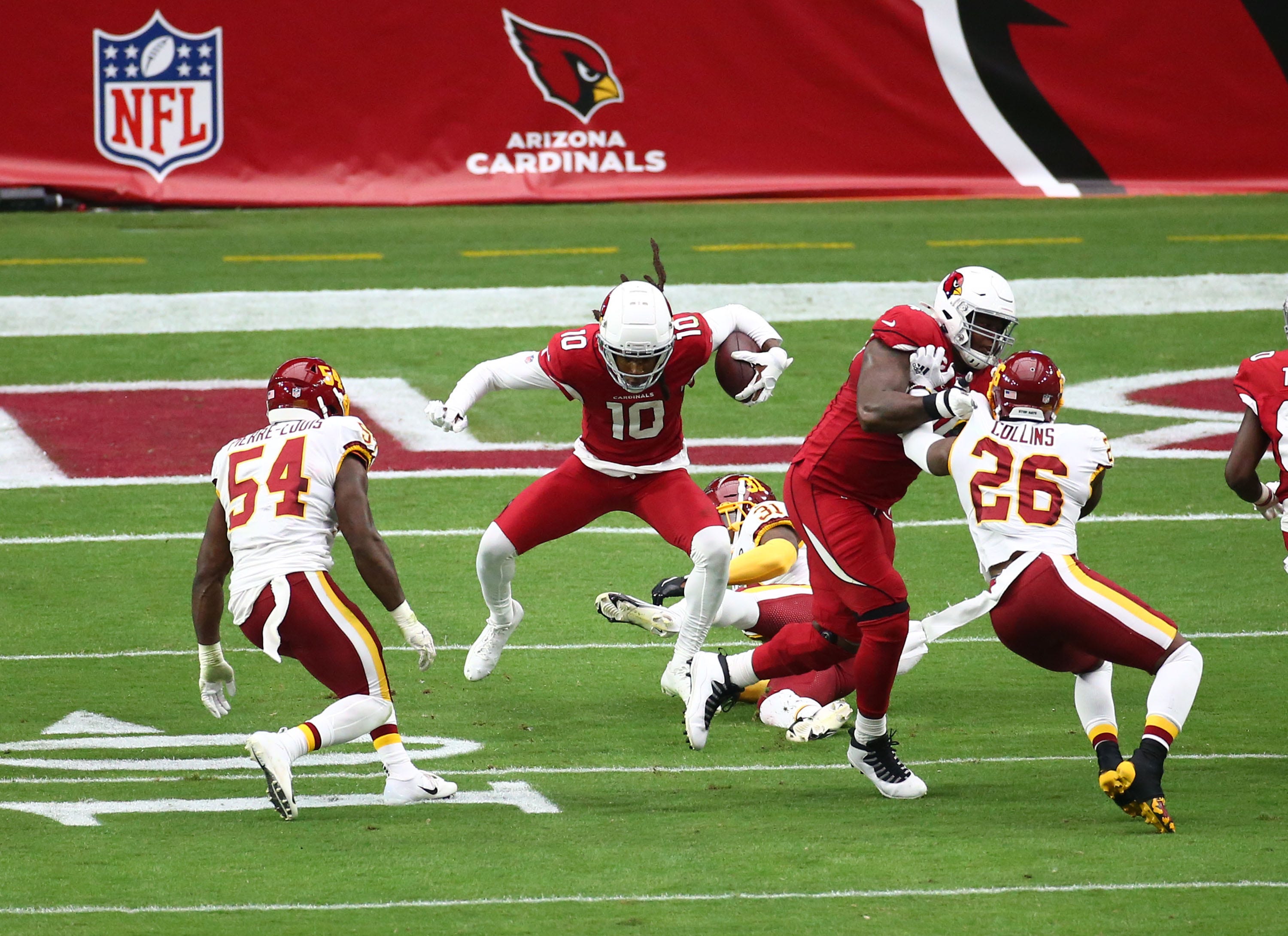 deandre hopkins cleats cardinals