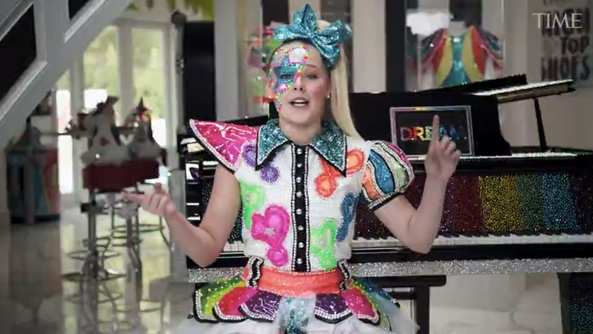 17-year-old Youtube star JoJo Siwa reveals what inspires her the most in this world.  She serves as a role model for millions of young kids.