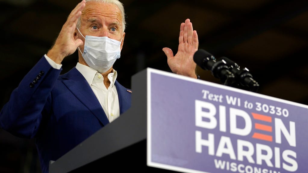 Fact check Joe Biden doesn't botch the Pledge of Allegiance