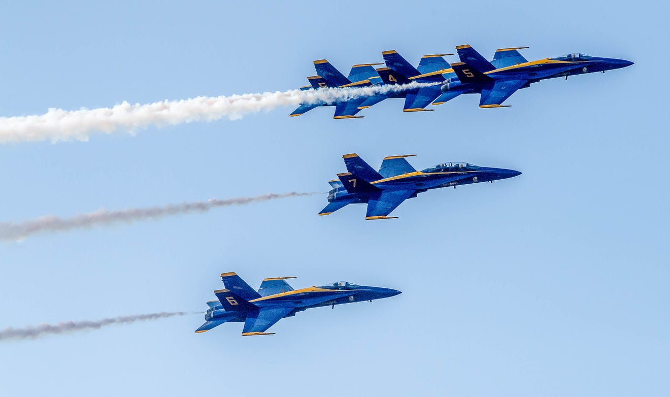 Blue Angels 2022 air show schedule released Pensacola Beach