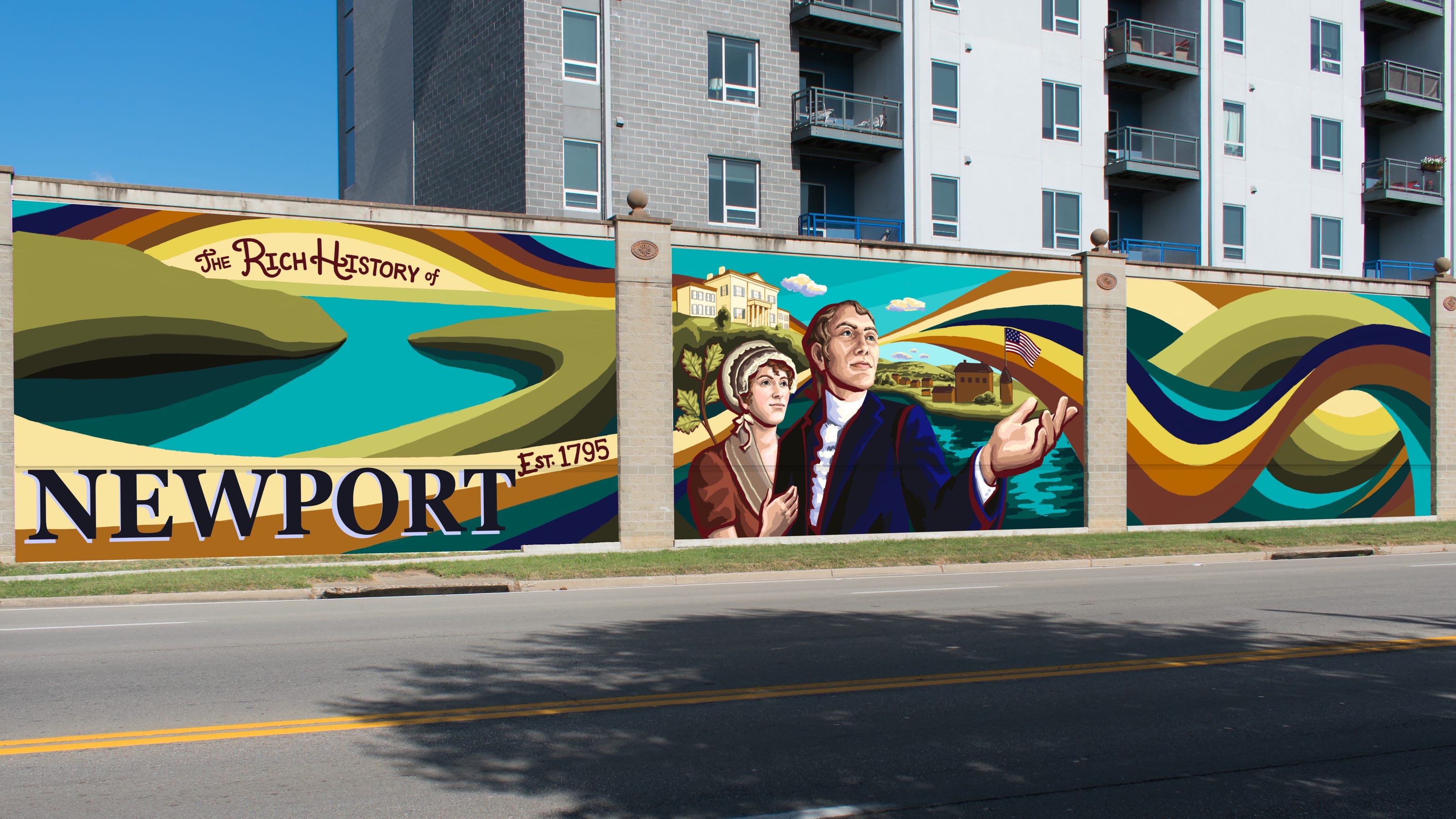 Newport mural to depict James Taylor, founder of city and slaveowner