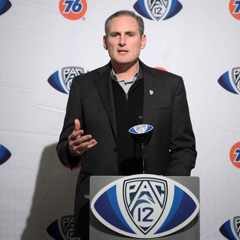 Pac-12 commissioner Larry Scott cited the differen