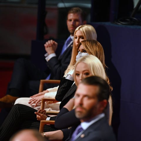 (From top) Eric Trump, Ivanka Trump, First Lady Me