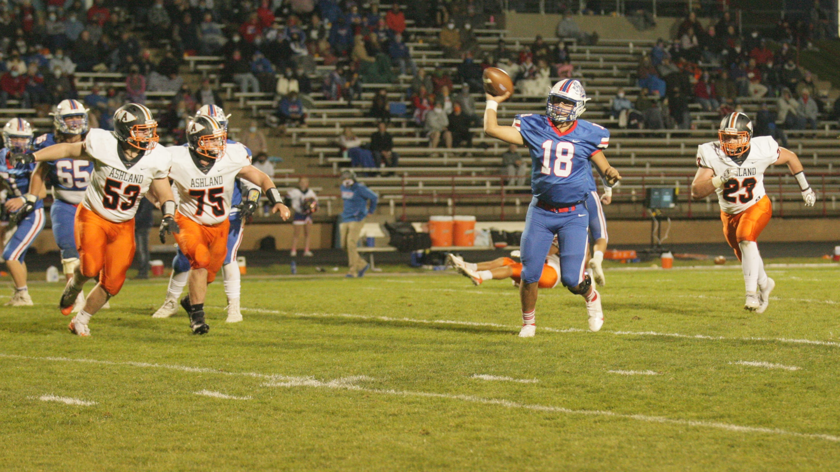 FOOTBALL West Holmes scores 35 unanswered points to top Ashland