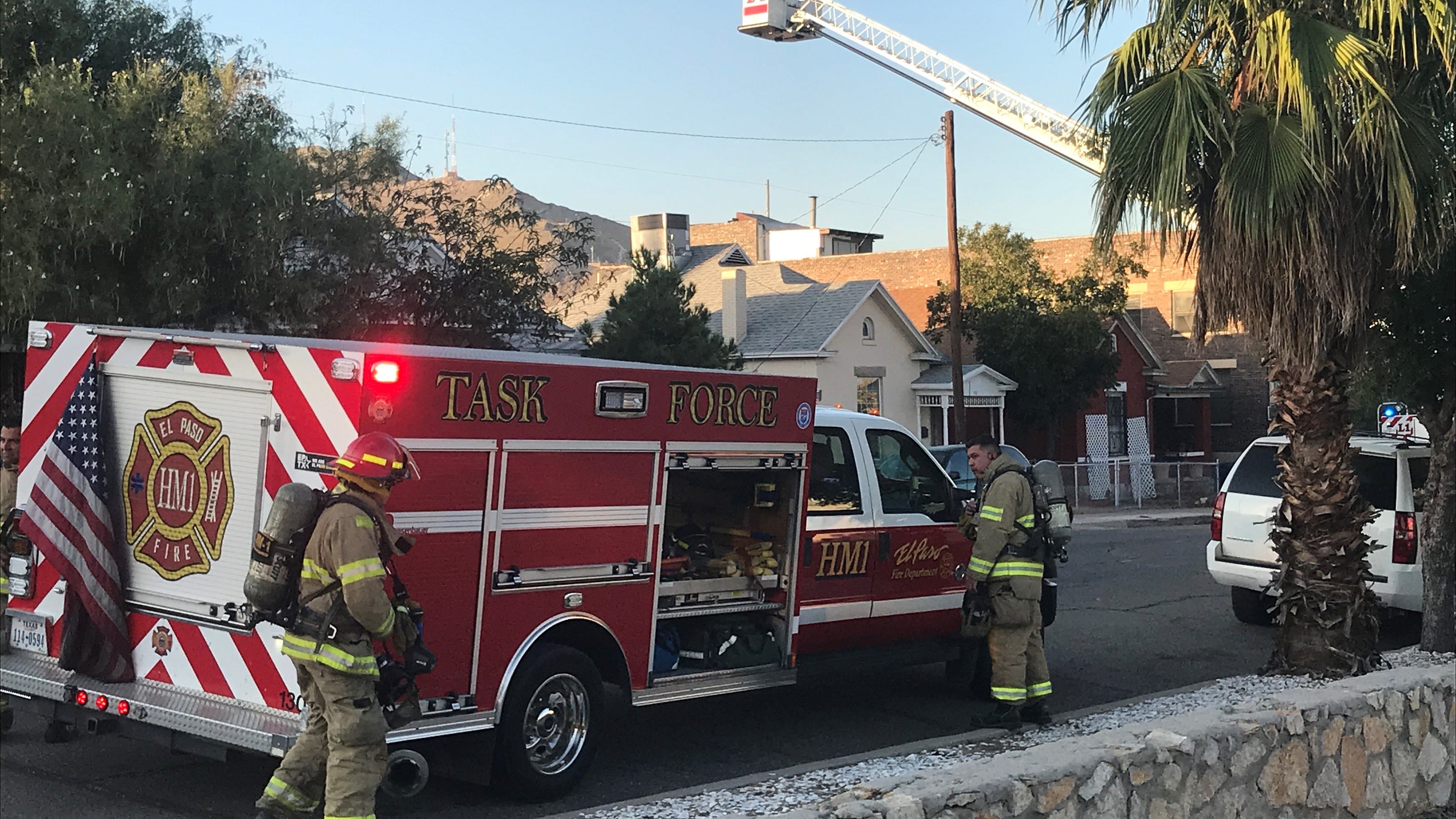 El Paso Fire Department puts out fire near Downtown El Paso