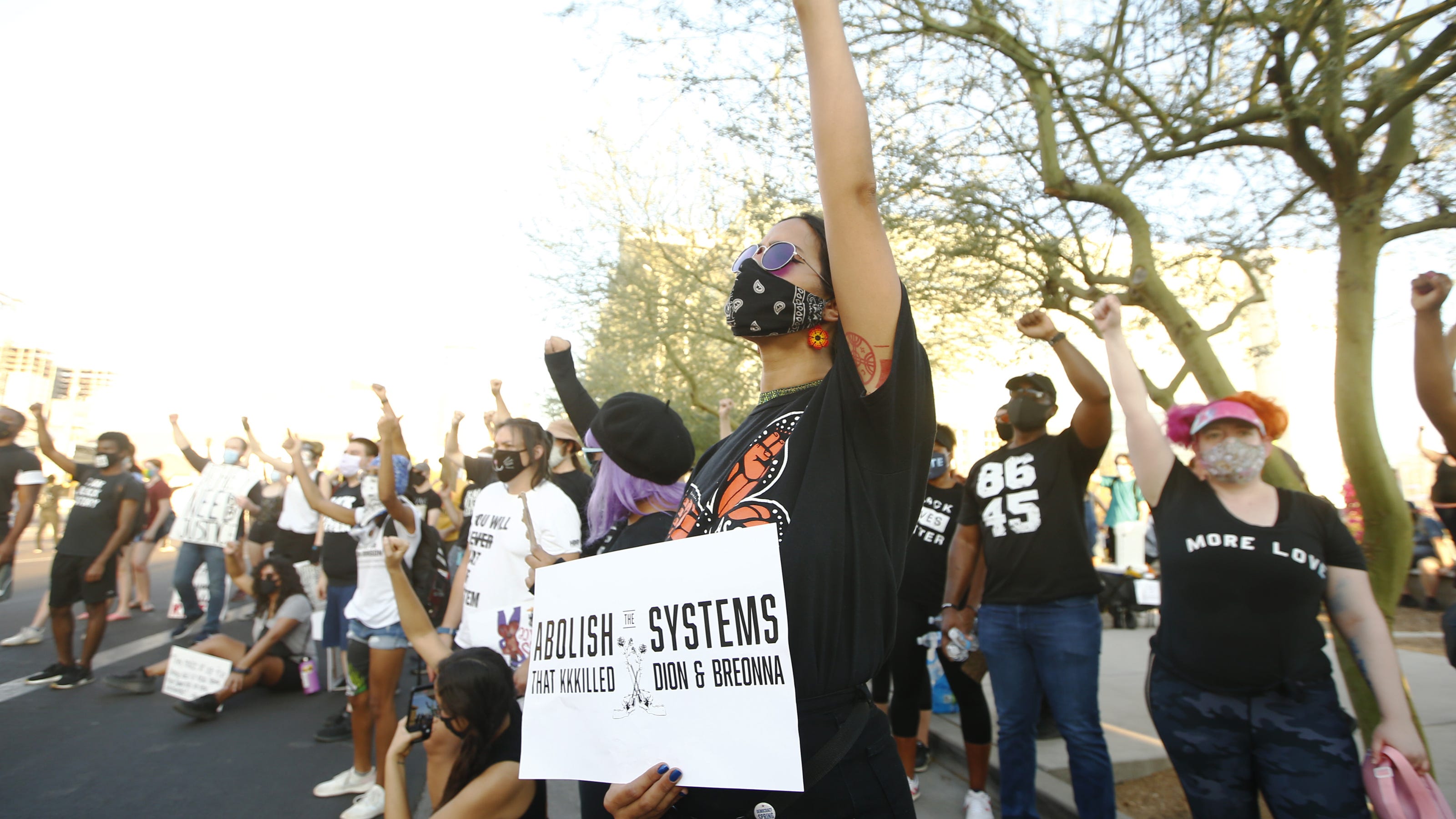 Phoenix protests 7 arrested after Saturday Black Lives Matter protest
